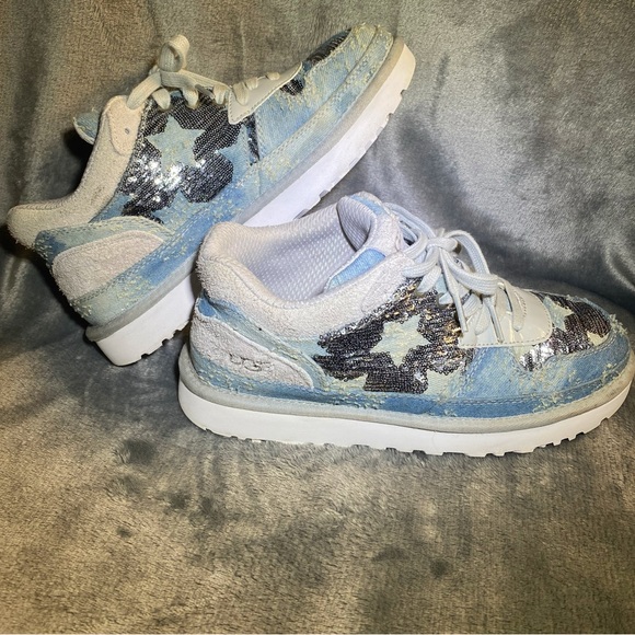 🩵UGG Distressed Denim Sequins Shoes - Picture 10 of 10
